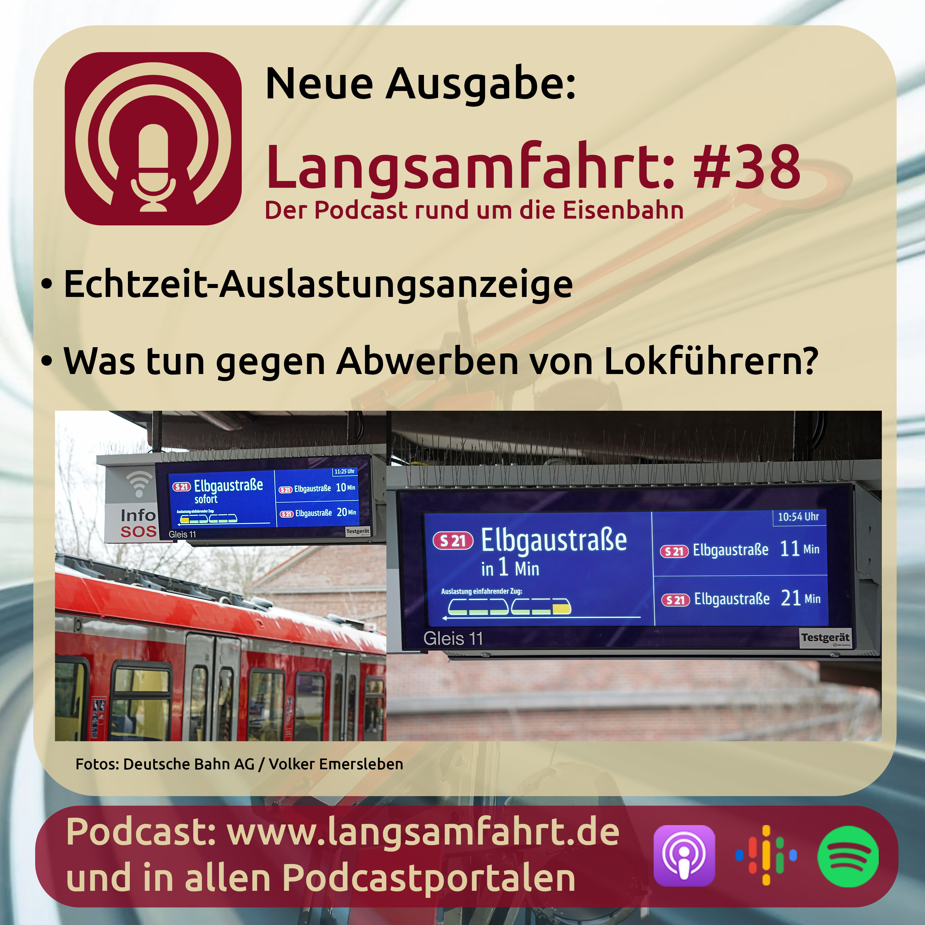 Langsamfahrt - Podcasts rund um die Eisenbahn