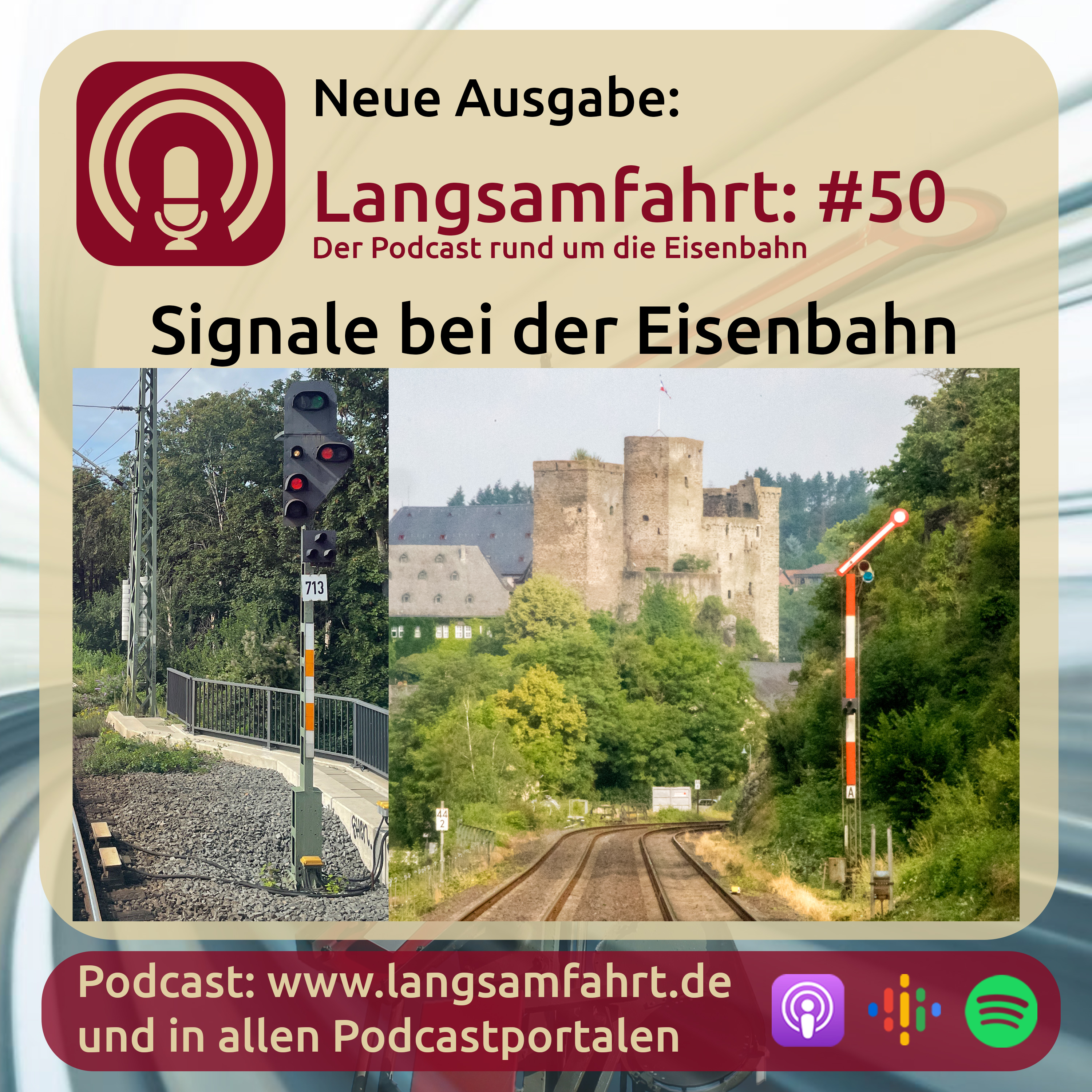Langsamfahrt - Podcasts rund um die Eisenbahn
