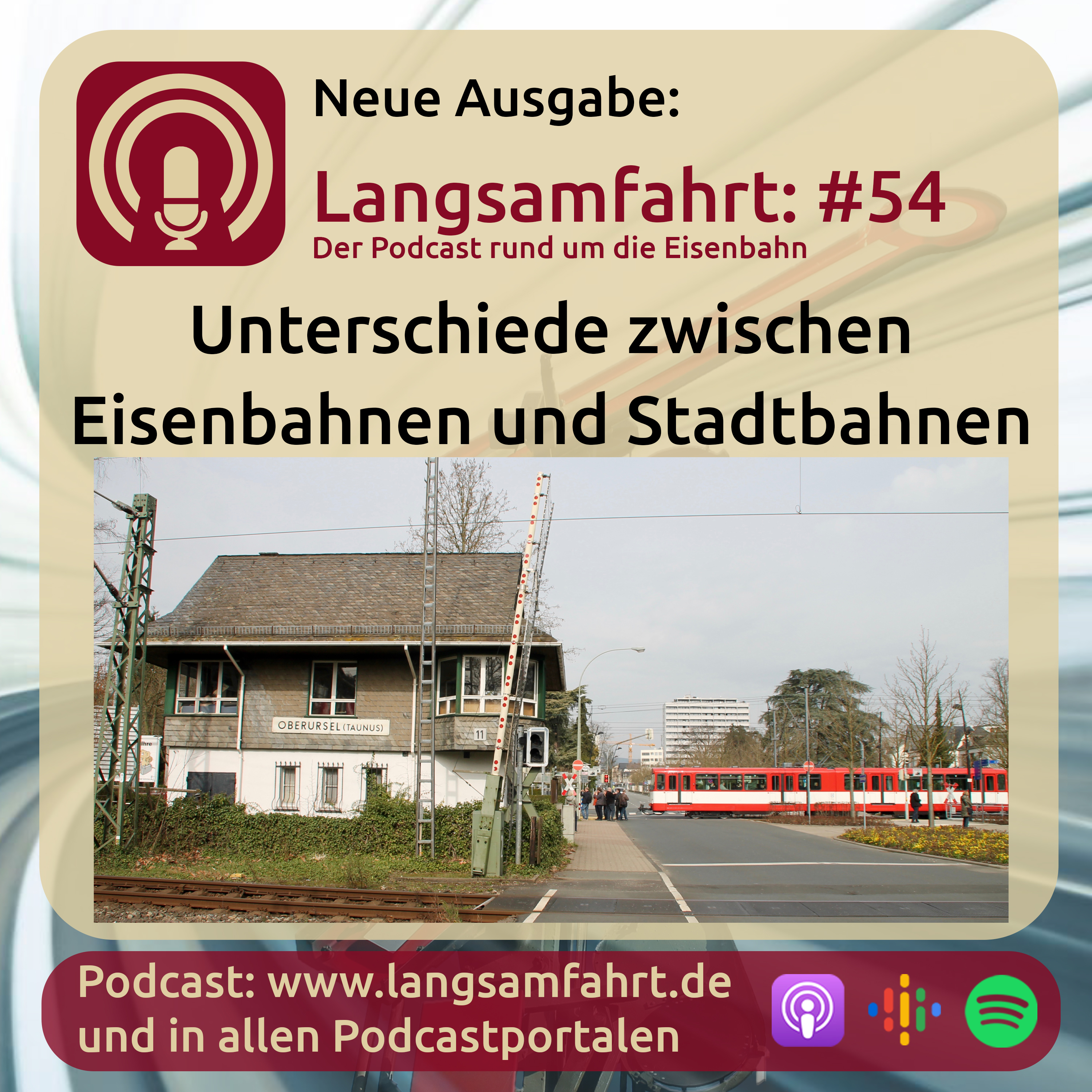 Langsamfahrt - Podcasts rund um die Eisenbahn