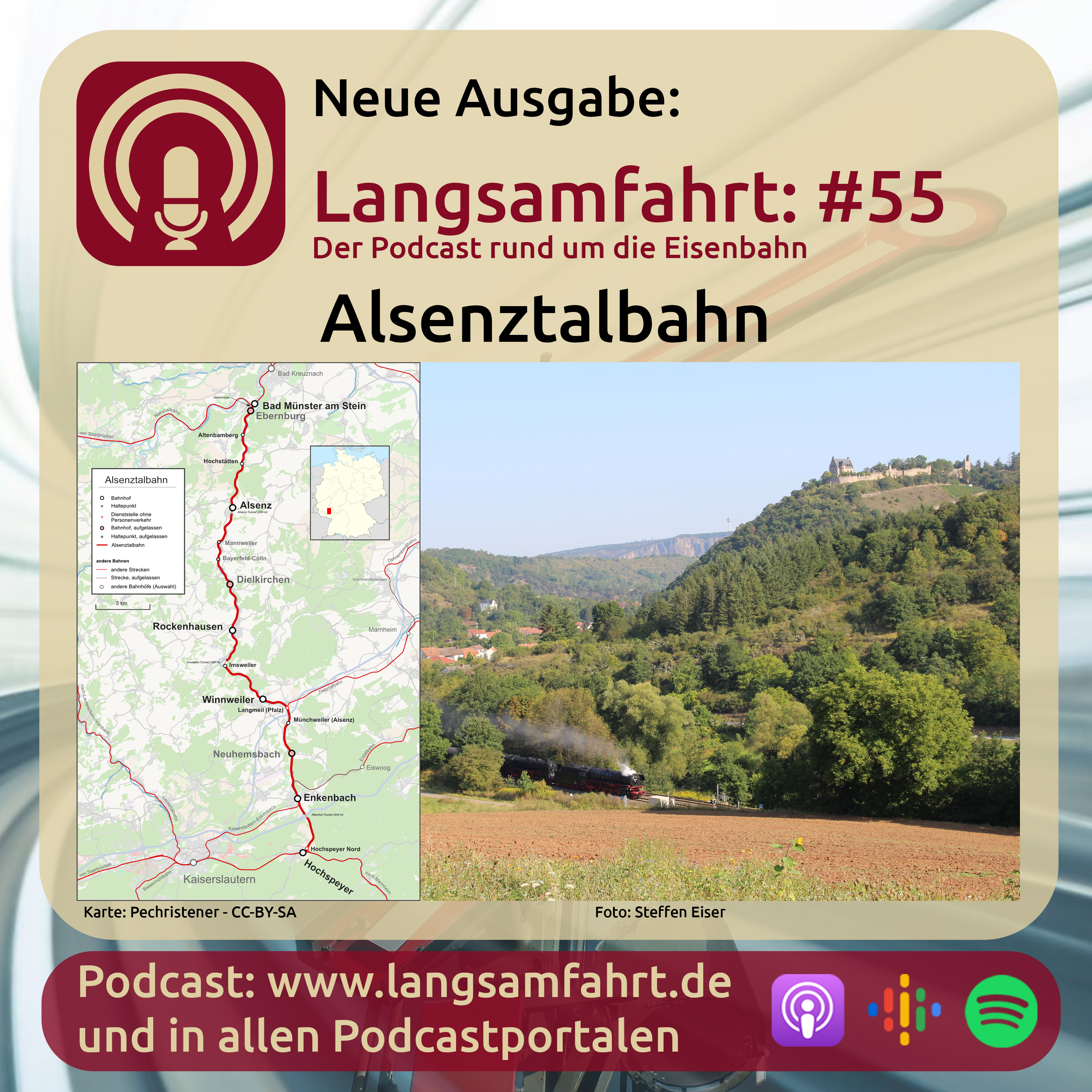 Langsamfahrt - Podcasts rund um die Eisenbahn