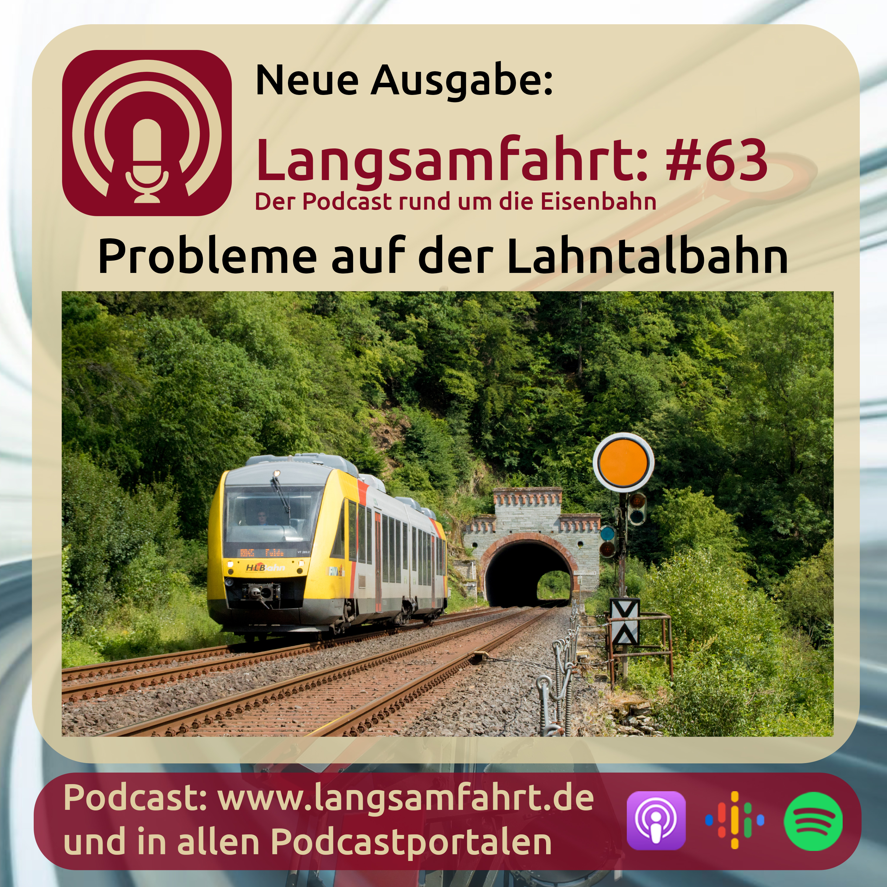 Langsamfahrt - Podcasts rund um die Eisenbahn