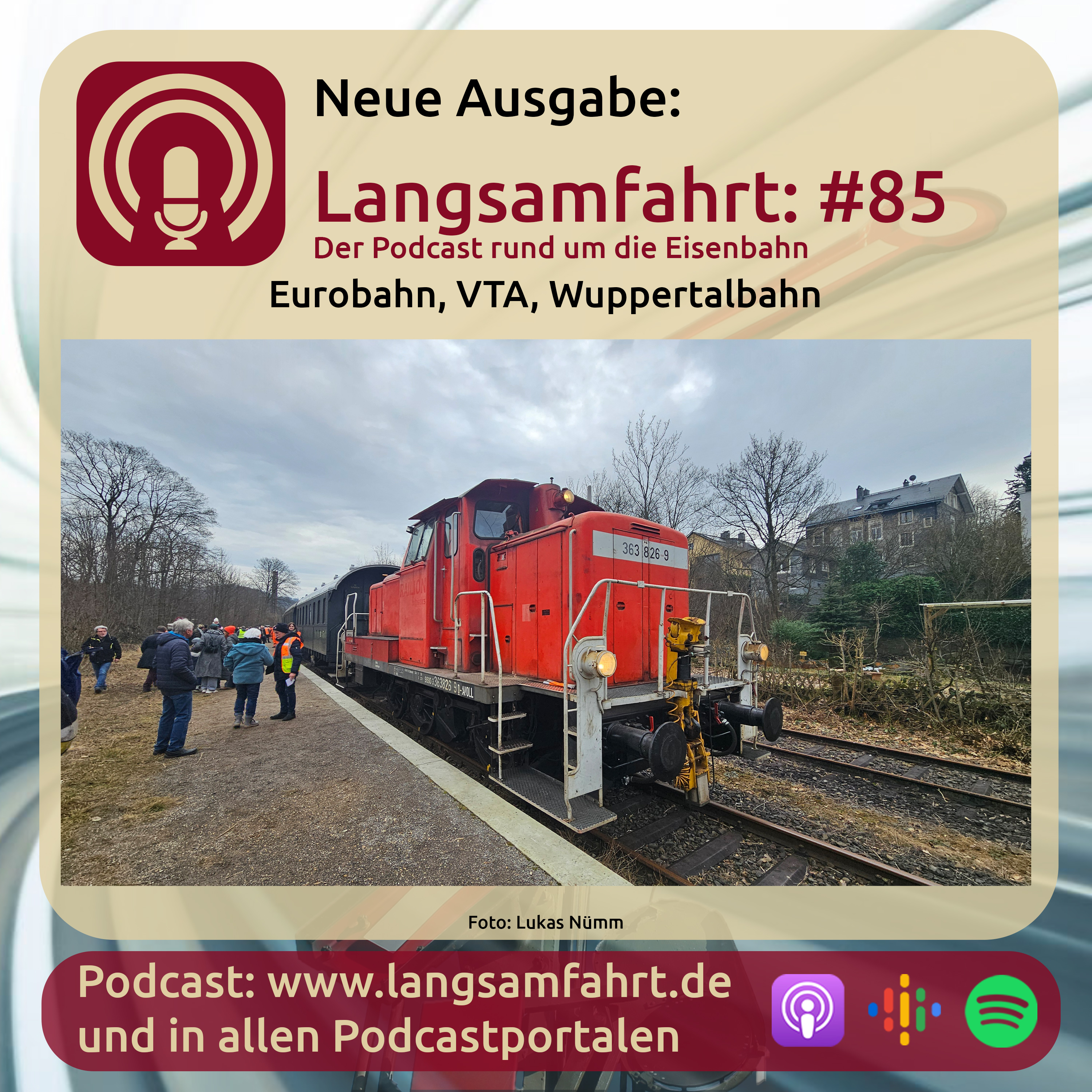 Langsamfahrt - Podcasts rund um die Eisenbahn
